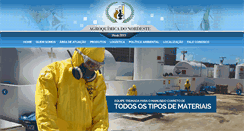 Desktop Screenshot of agroquimicadonordeste.com