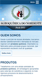 Mobile Screenshot of agroquimicadonordeste.com