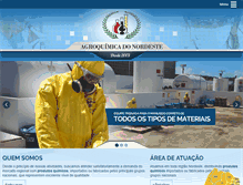 Tablet Screenshot of agroquimicadonordeste.com